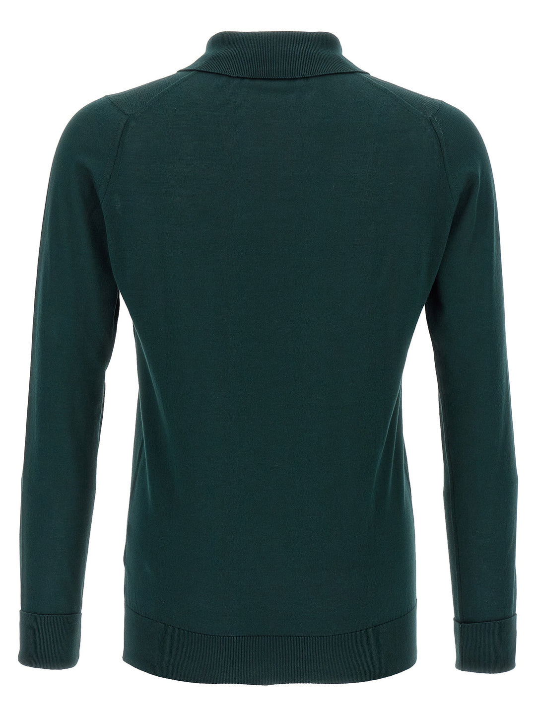 John Smedley Finchley Polo - Verde | 553d9b747894367e654369546527583416672c5b