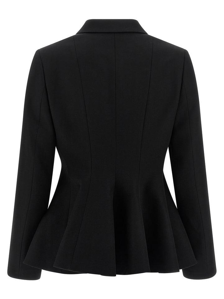 Fendi Grain De Poudre BlazerS - Nero | 904db16c56207eb59d92ca198fc0c1b47dedacc9