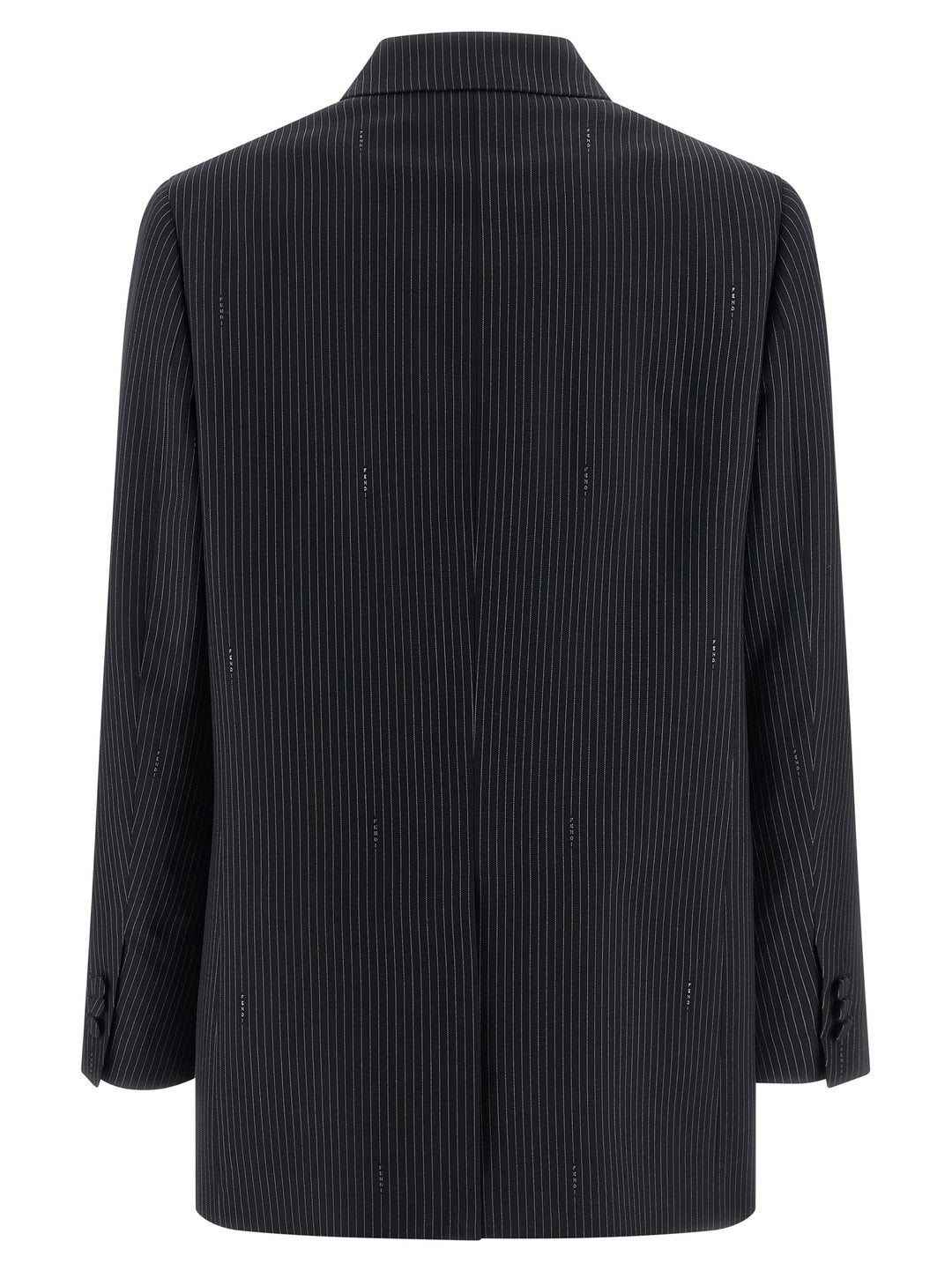Fendi Pinstripe Wool Blazer BlazerS - Blu | 7a784bae82515987c1426ae686df7ad08bebdffd