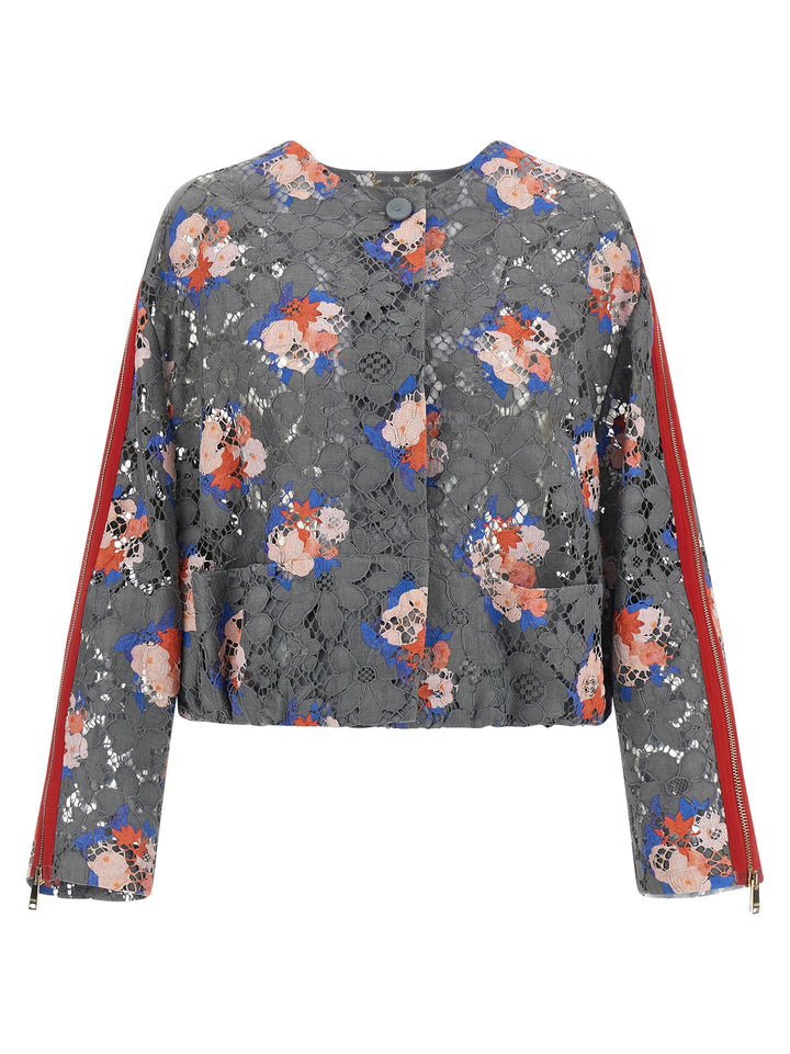 Fendi Fendi Bouquet BlazerS - Grigio | 3d3233cb504ba2593669ecbaff3be0a67e7792b6