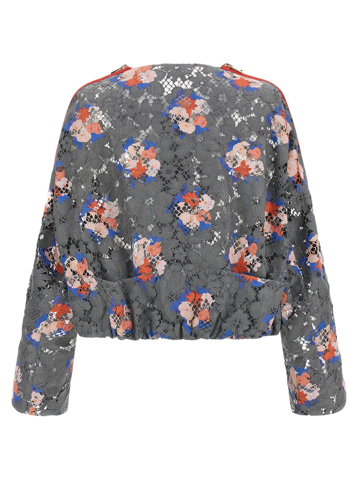 Fendi Fendi Bouquet BlazerS - Grigio | 7bbbaef9cbd691fda55a5017b1d448ed2b5e0c36