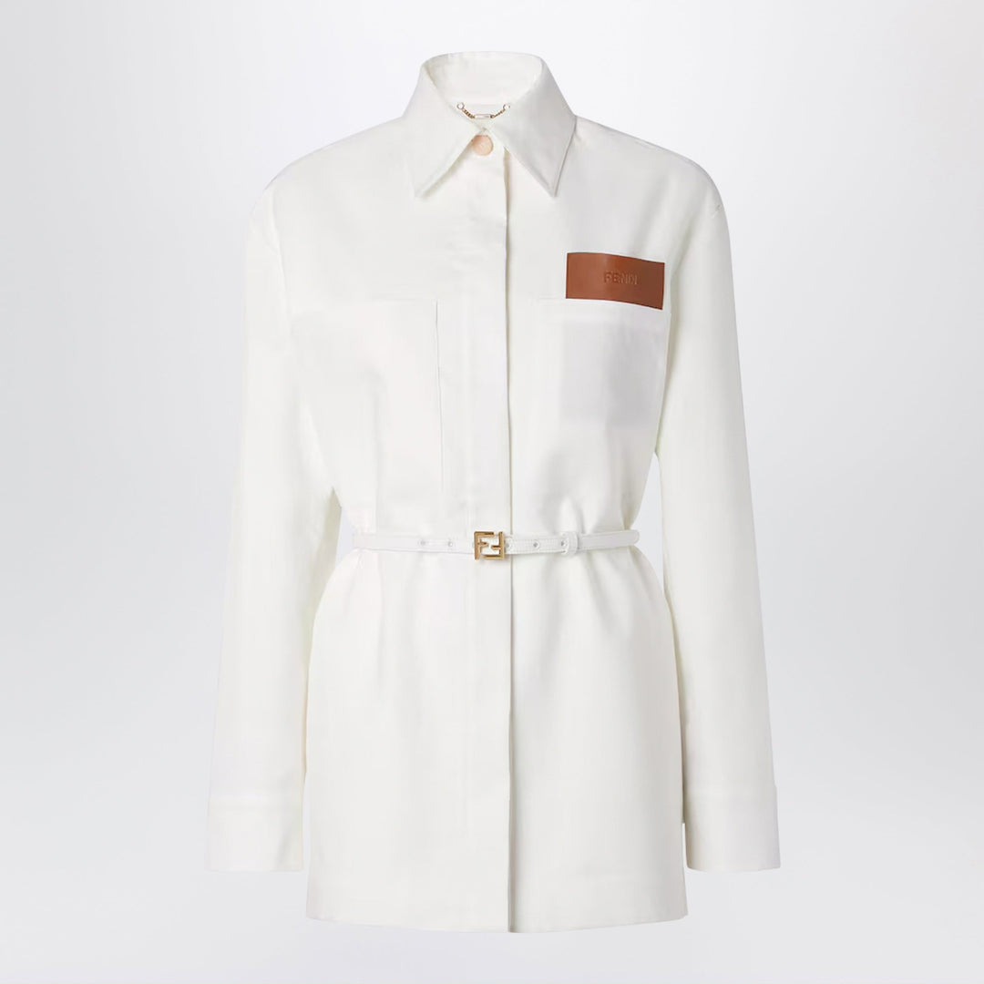 Fendi Coats & Jackets - Bianco | cdc92a9879aa955ec796f3ff35284ae6b13fce43