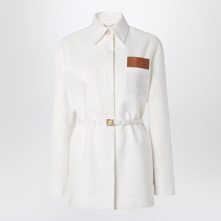 Fendi Coats & Jackets - Bianco | cdc92a9879aa955ec796f3ff35284ae6b13fce43