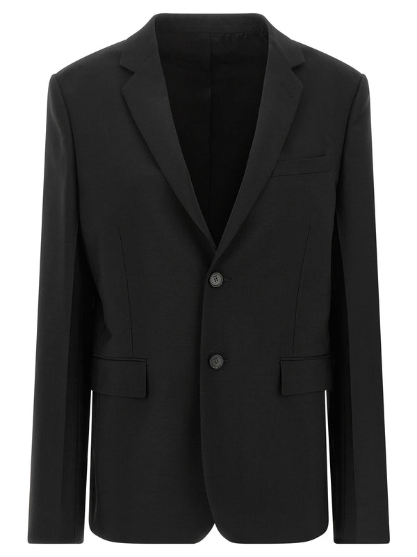 Blazer negro de 2 botones