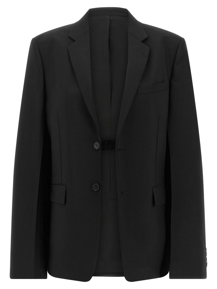 Fendi 2 Buttons Blazer BlazerS - Nero | 5ca41847953d81d9d1bd27fe658c87f46a560275