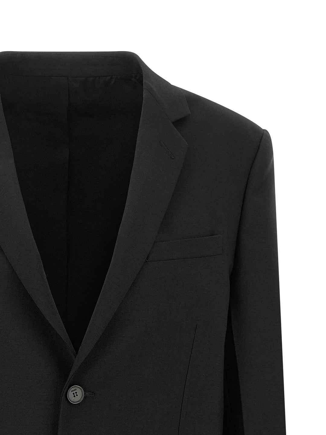 Fendi 2 Buttons Blazer BlazerS - Nero | cc2b2dbd71d6e832a6b8232dc02564e1dafe71eb