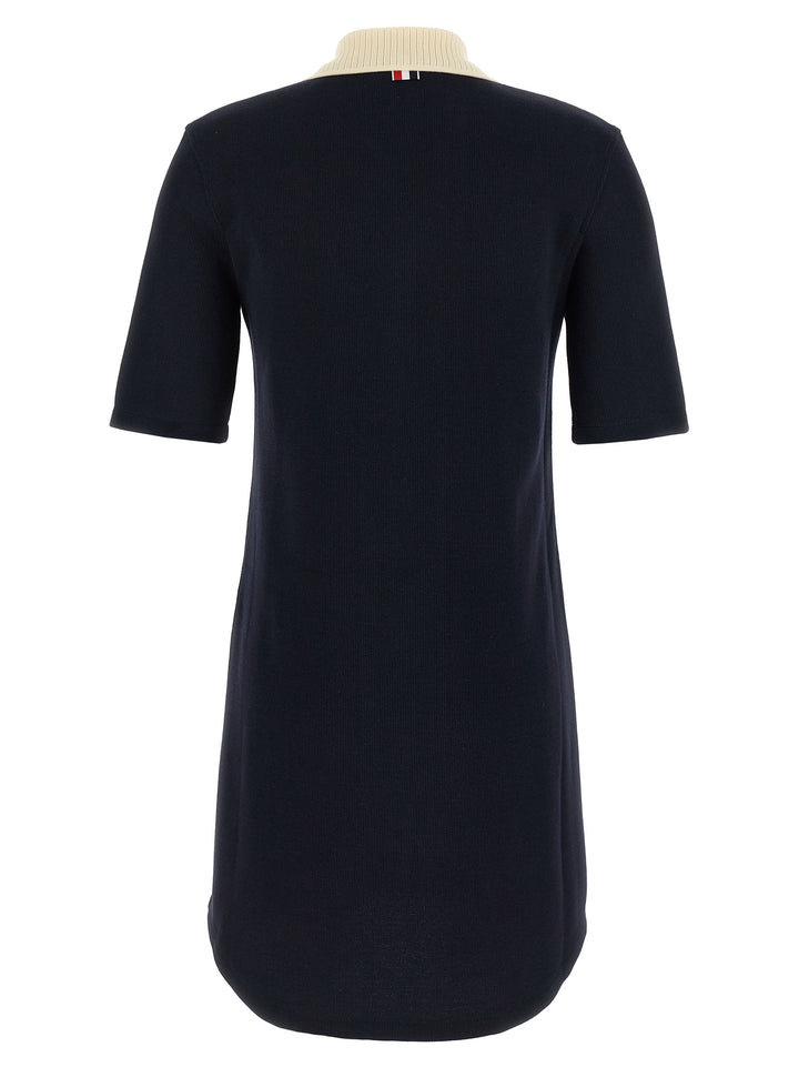 Thom Browne Polo Dress Abiti - Blu | 2abeeeb8fb497091f37b6dc58170d5b4ae8ce51e