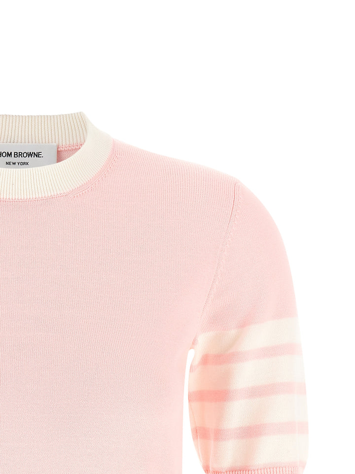 Thom Browne Hector T shirt - Rosa | c34989f98a185f233df78a5c977f7193b6341d8e