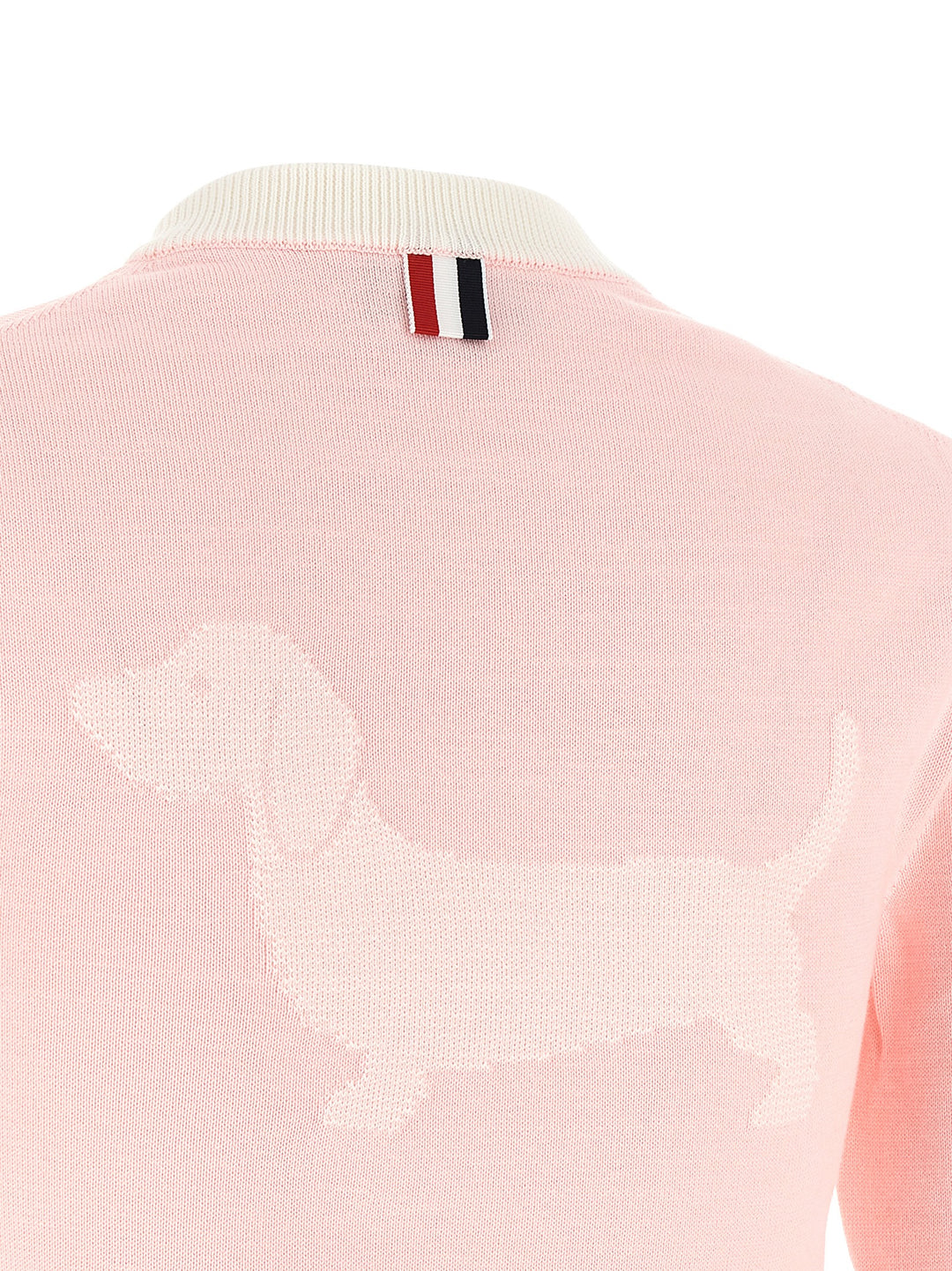 Thom Browne Hector T shirt - Rosa | b520a83624750b1a6e79f9fff5c5ca39d5f79e5d