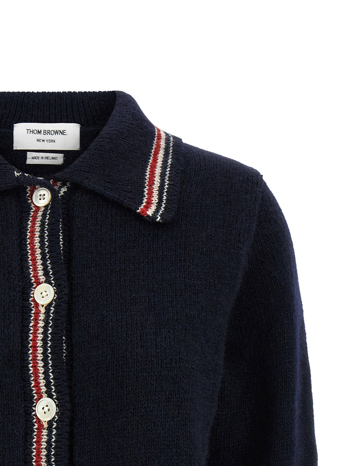 Thom Browne Hector Maglioni - Blu | 50b6acd078dedf9abdf49223e000cc29a5349396