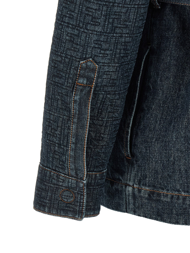 Fendi Ff Puffer Jackets - Blu | dd169fc282c6cfdfbc60225d586bd15160815e2c