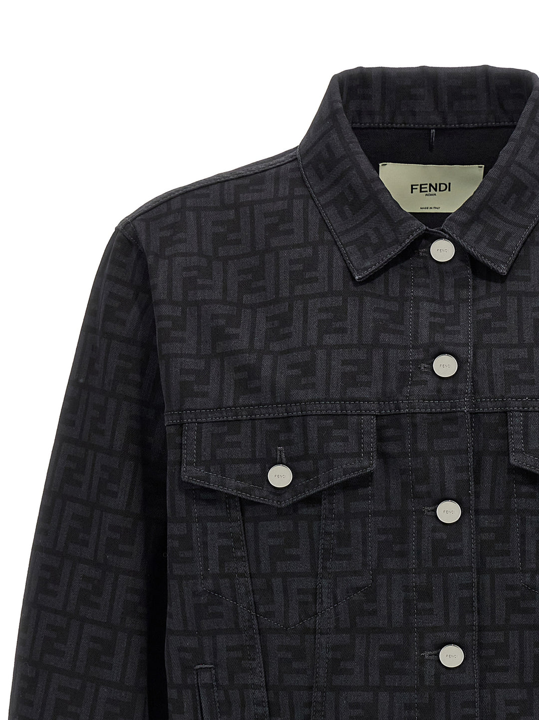 Fendi Ff Puffer Jackets - Nero | 2e6409112548494c050243b2548c5dbcfd4dbadd