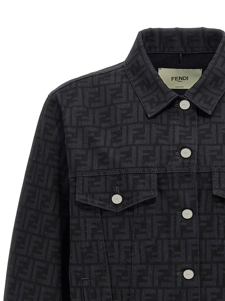 Fendi Ff Puffer Jackets - Nero | 2e6409112548494c050243b2548c5dbcfd4dbadd