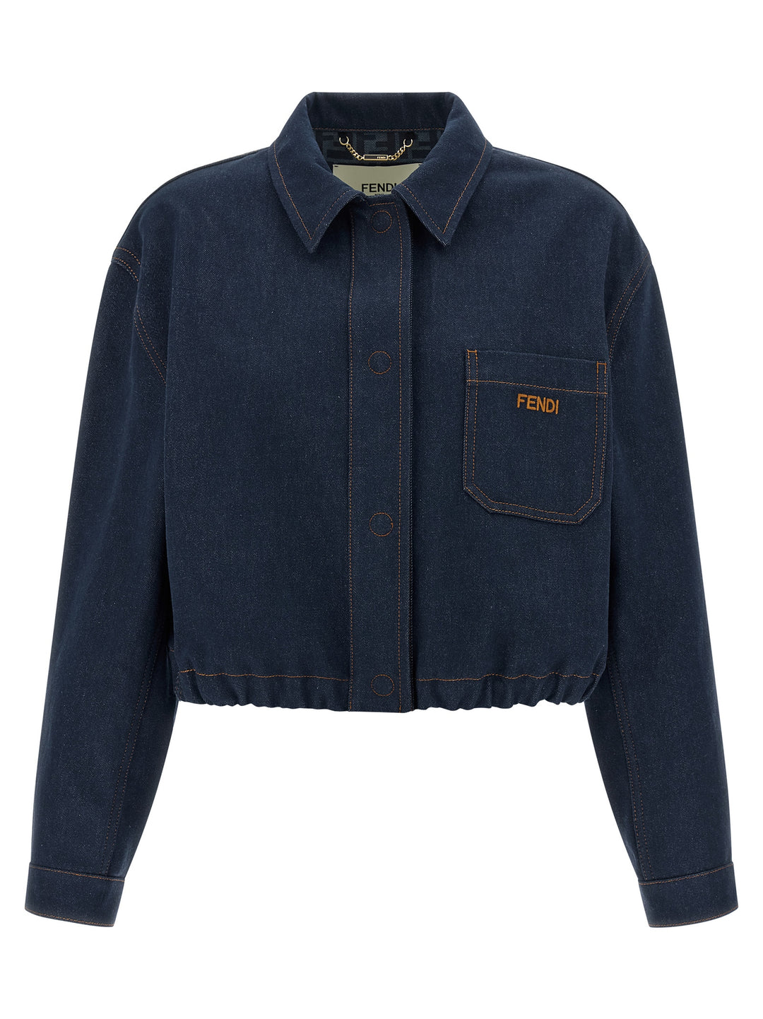 Fendi Ff Reverse Puffer Jackets - Blu | b73d6324accc3fc47788e2689f21acb9bfdb02aa