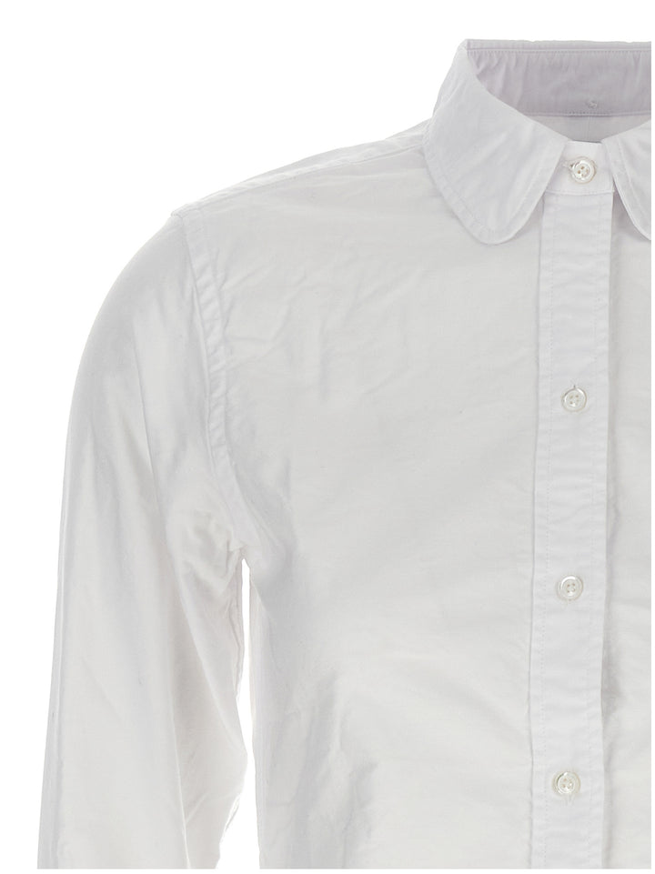 Thom Browne Oxford Cotton Shirt Camicie - Bianco | f41a0188b40688ccc195682681a0a41c3b0abc21