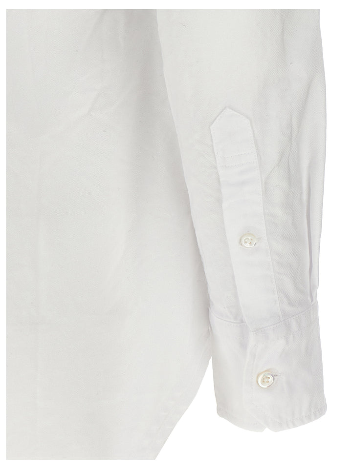 Thom Browne Oxford Cotton Shirt Camicie - Bianco | f9ab96e8805ce6c013271dcd41358abbe4069ad8