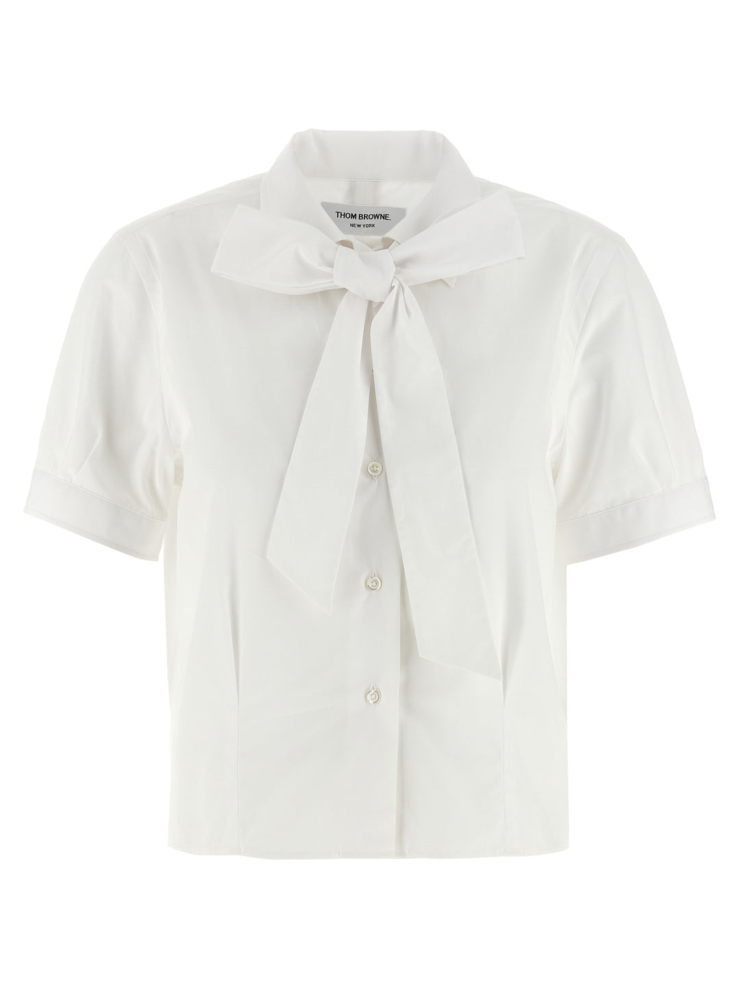 Thom Browne Sash Shirt Camicie - Bianco | 84b26e3bf1bcd46d7a8e90935ff2d56a520d40a7