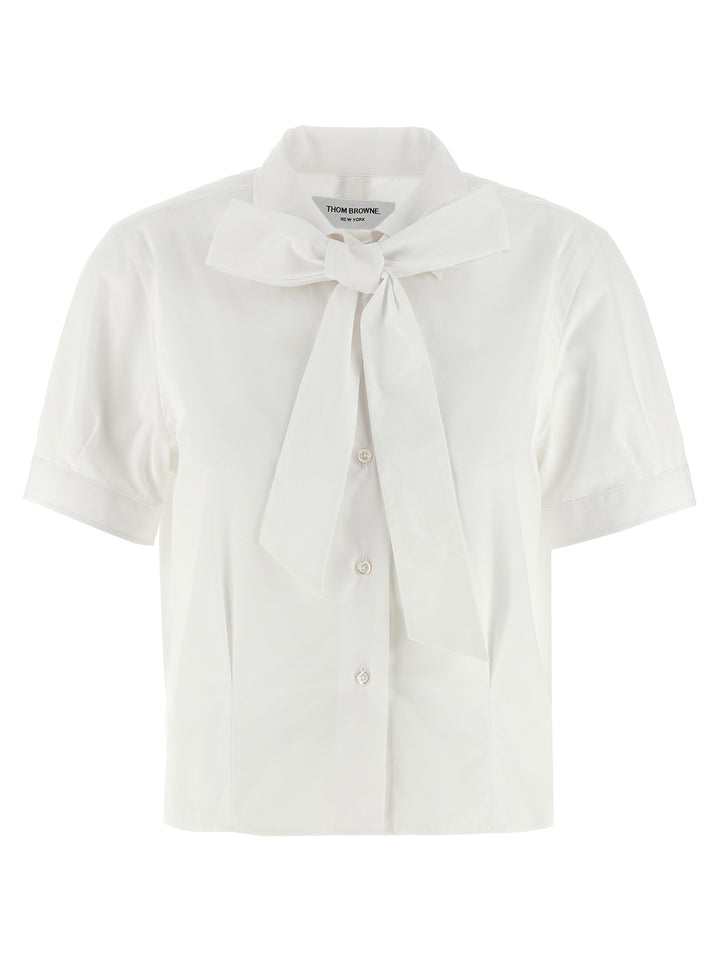 Thom Browne Sash Shirt Camicie - Bianco | 84b26e3bf1bcd46d7a8e90935ff2d56a520d40a7