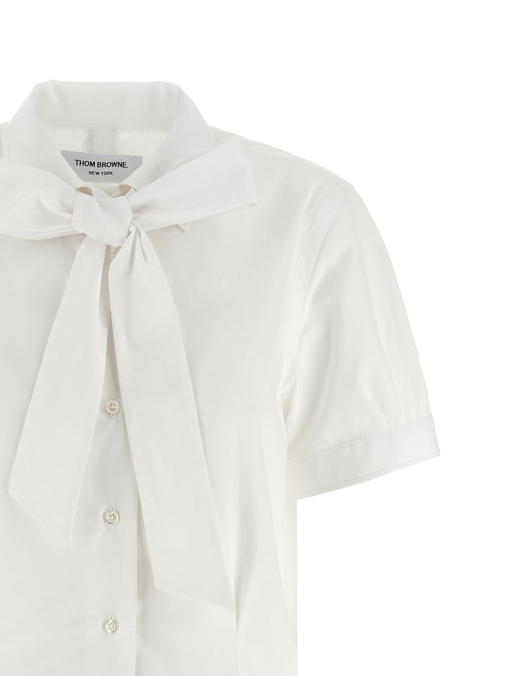 Thom Browne Sash Shirt Camicie - Bianco | 47b0cb5d7e3b46e4efd242d41385ccefc31cb66b