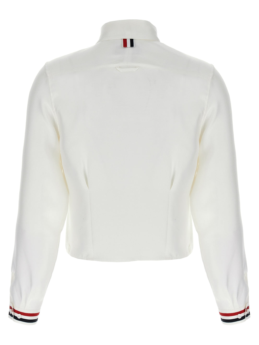 Thom Browne Silk Shirt Camicie - Bianco | 8fb9f5ebbe9b8402911b401d0e32700a78627596