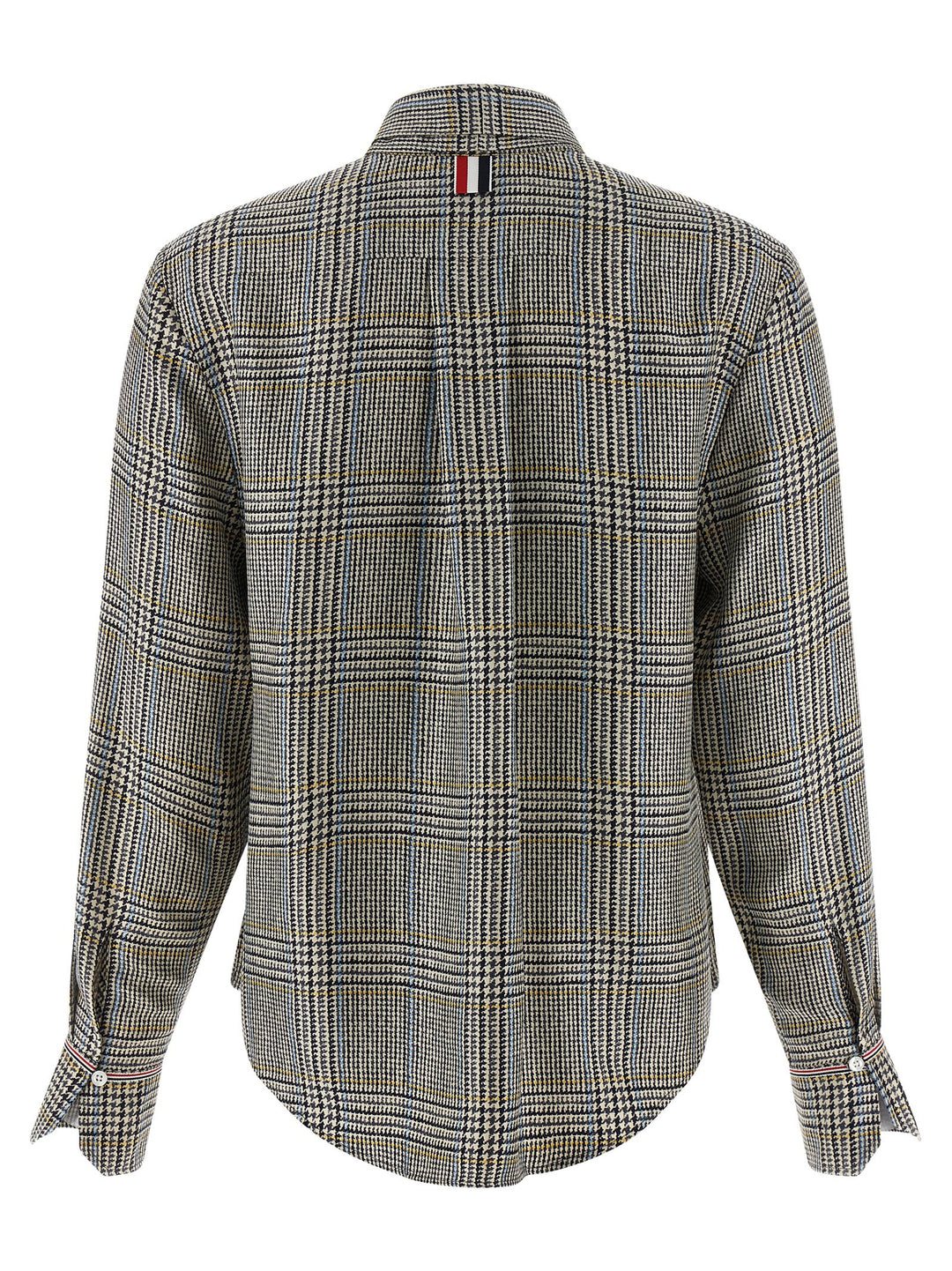 Thom Browne Prince Of Wales Check Shirt Camicie - Multicolor | 315f2a5d738cccec7447fc9df597196de043d29c