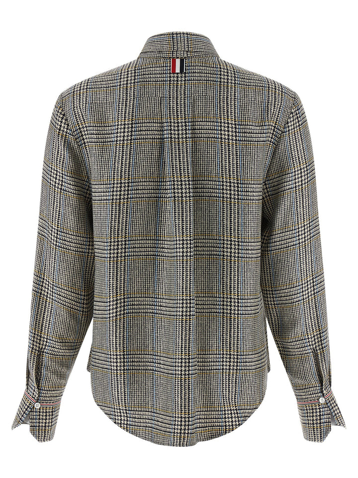 Thom Browne Prince Of Wales Check Shirt Camicie - Multicolor | 315f2a5d738cccec7447fc9df597196de043d29c