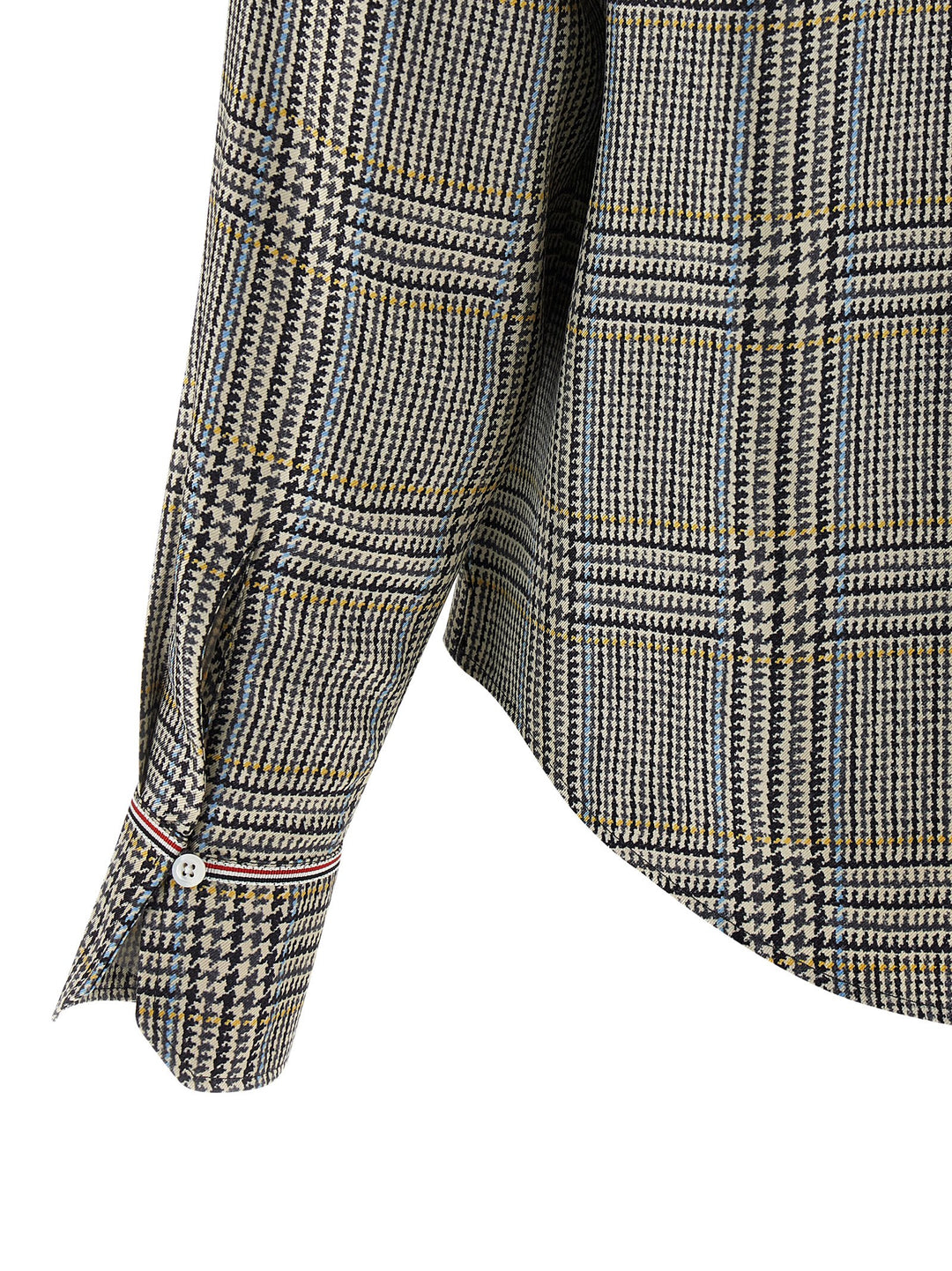 Thom Browne Prince Of Wales Check Shirt Camicie - Multicolor | c1dff38239ee59f399f9a74a86c5ed4888fd1ef5