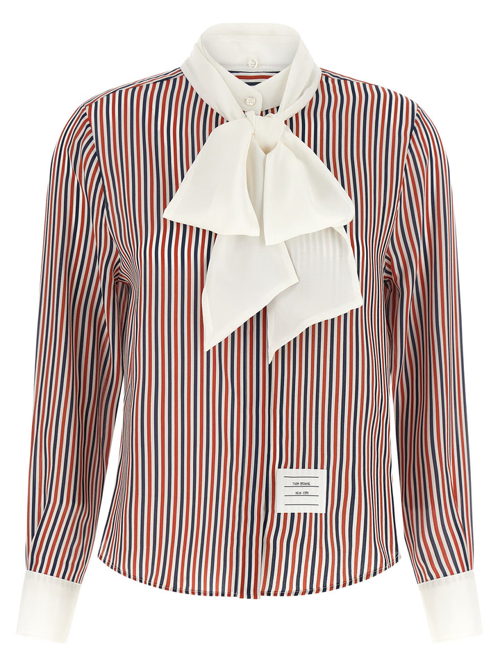 Thom Browne Removable Lavallière Collar Shirt Camicie - Multicolor | dc96f7d89c221eb640b58b11b6a4b0f2ce868609