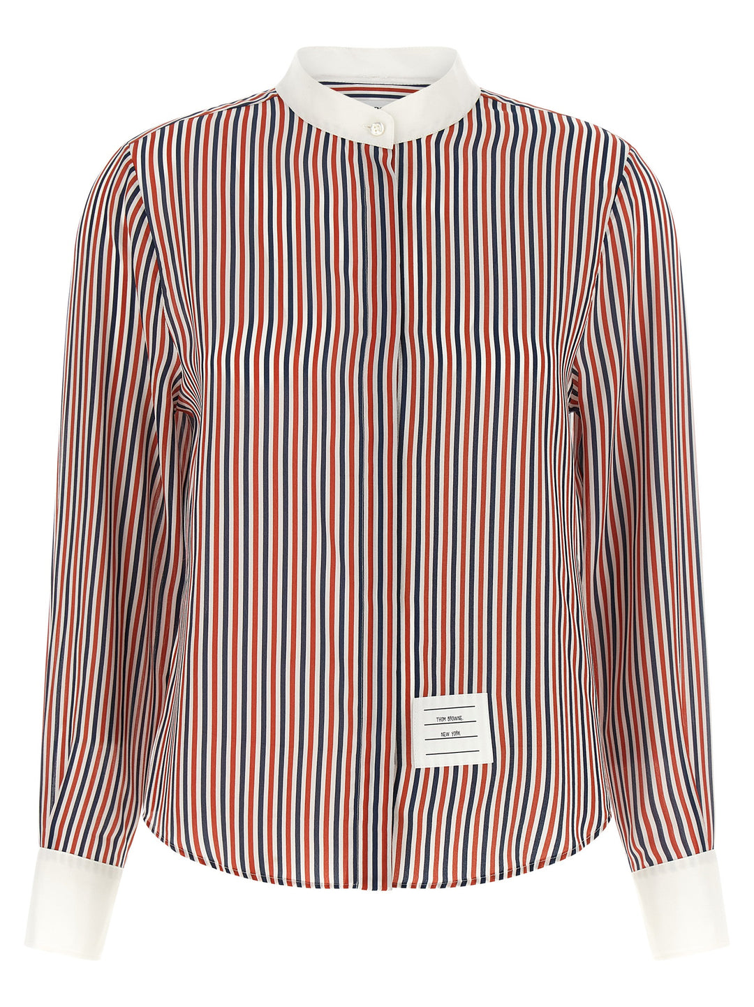 Thom Browne Removable Lavallière Collar Shirt Camicie - Multicolor | 7420122a2e2ca40da202de3a2937adda1d6cc9d7