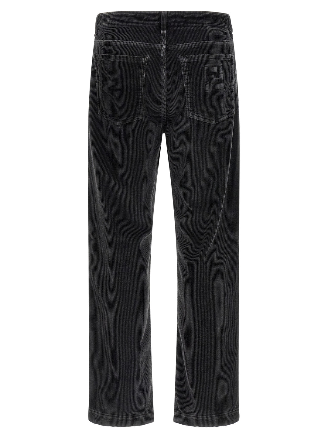 Fendi Velvet Pantaloni - Grigio | dfe3d3db52dcb6c1fee2fd9fd4b58fd9bb2c3c8c