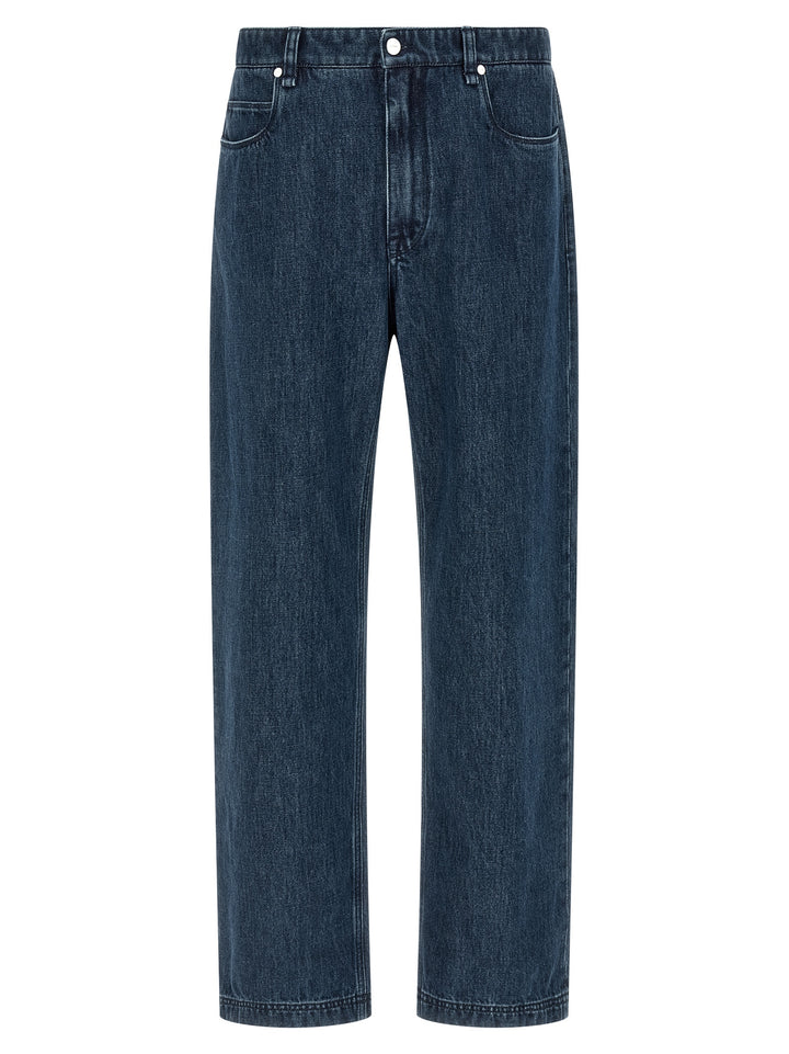 Fendi Ff Inner Jeans - Blu | f97606b2bdf3cb4daa8c96da6b646e53f663b81b