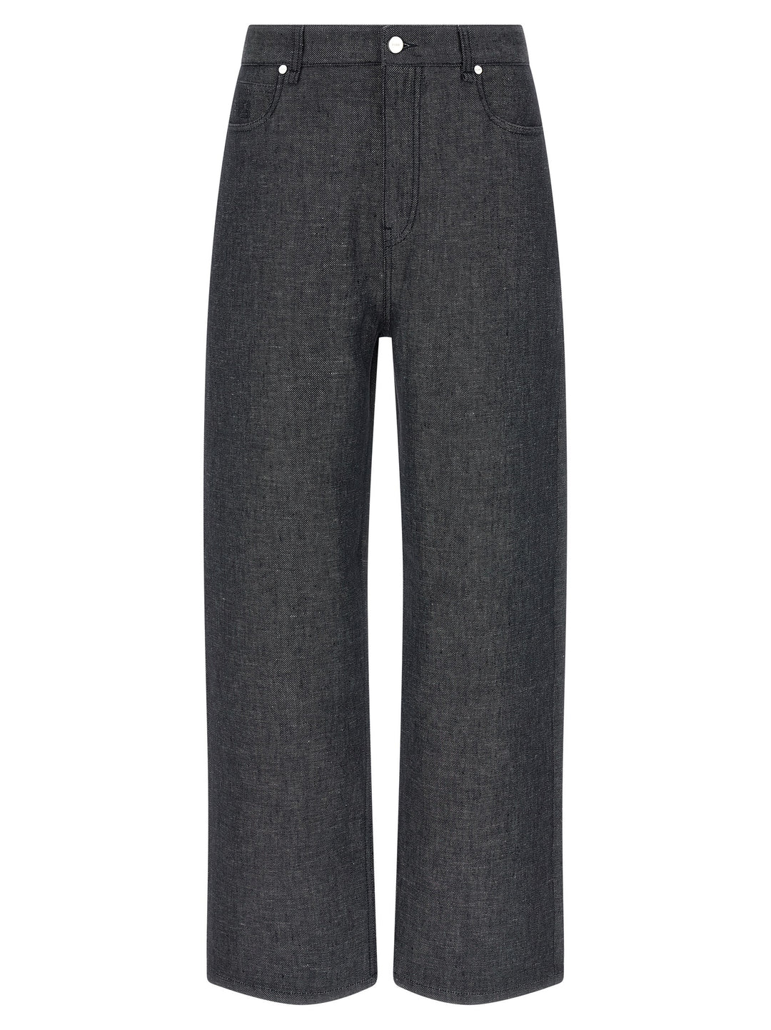 Fendi Ff Selleria Jeans - Grigio | 3f3f48e05a25e21a08871b067a963886b76dd4d2