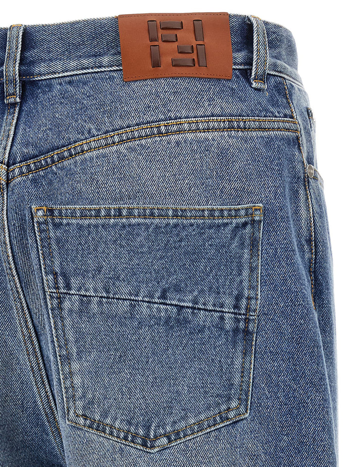 Fendi Ff Jeans - Celeste | 6287634c022760642659cb4f793289b88220cef9