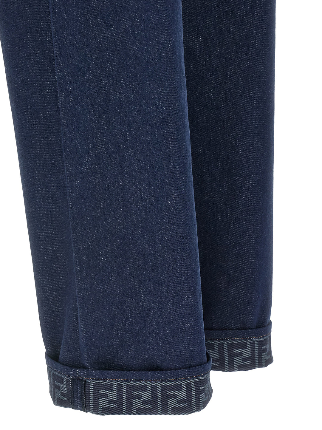 Fendi Ff Reverse Jeans - Blu | 0f49661592343070cdbb1929b64bf301b148724f