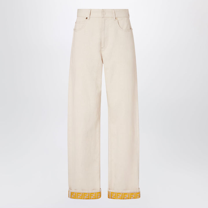 Fendi Pantaloni - Giallo | b5e49783f9b221cbcf7581465cbb224260282ce5
