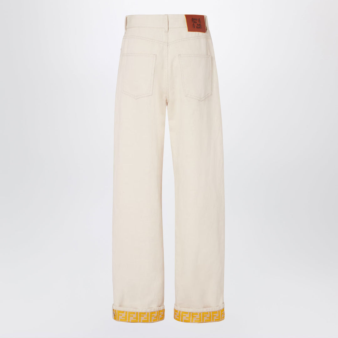 Fendi Pantaloni - Giallo | e0b5ab936530317bc673847384058671fd1d08c5