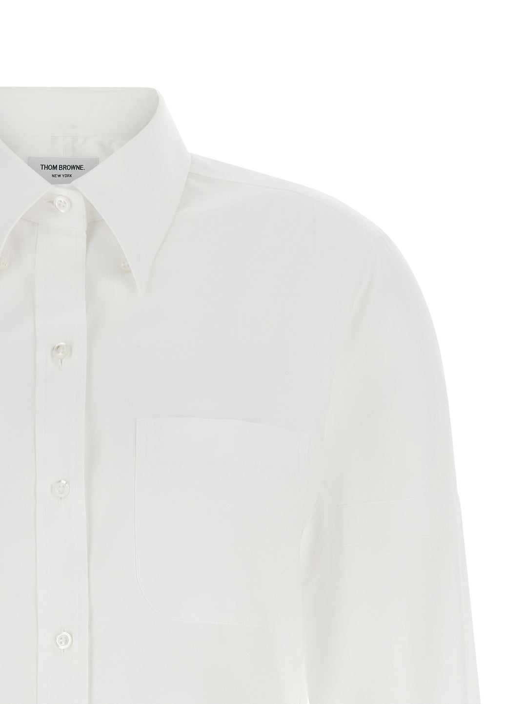 Thom Browne Button-Down Shirt Camicie - Bianco | 959d3f514f31d90e074248f1707460f517205a51