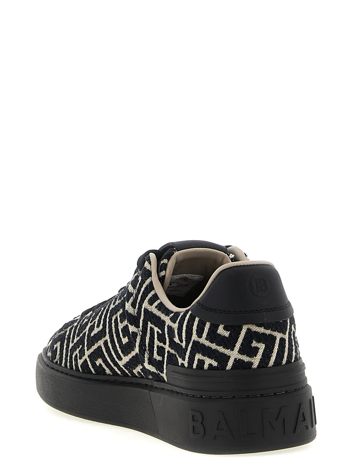 Balmain B-Court Sneakers - Nero | 45fa9a447f4d209701909cbdbc6f97f27ece6c6f