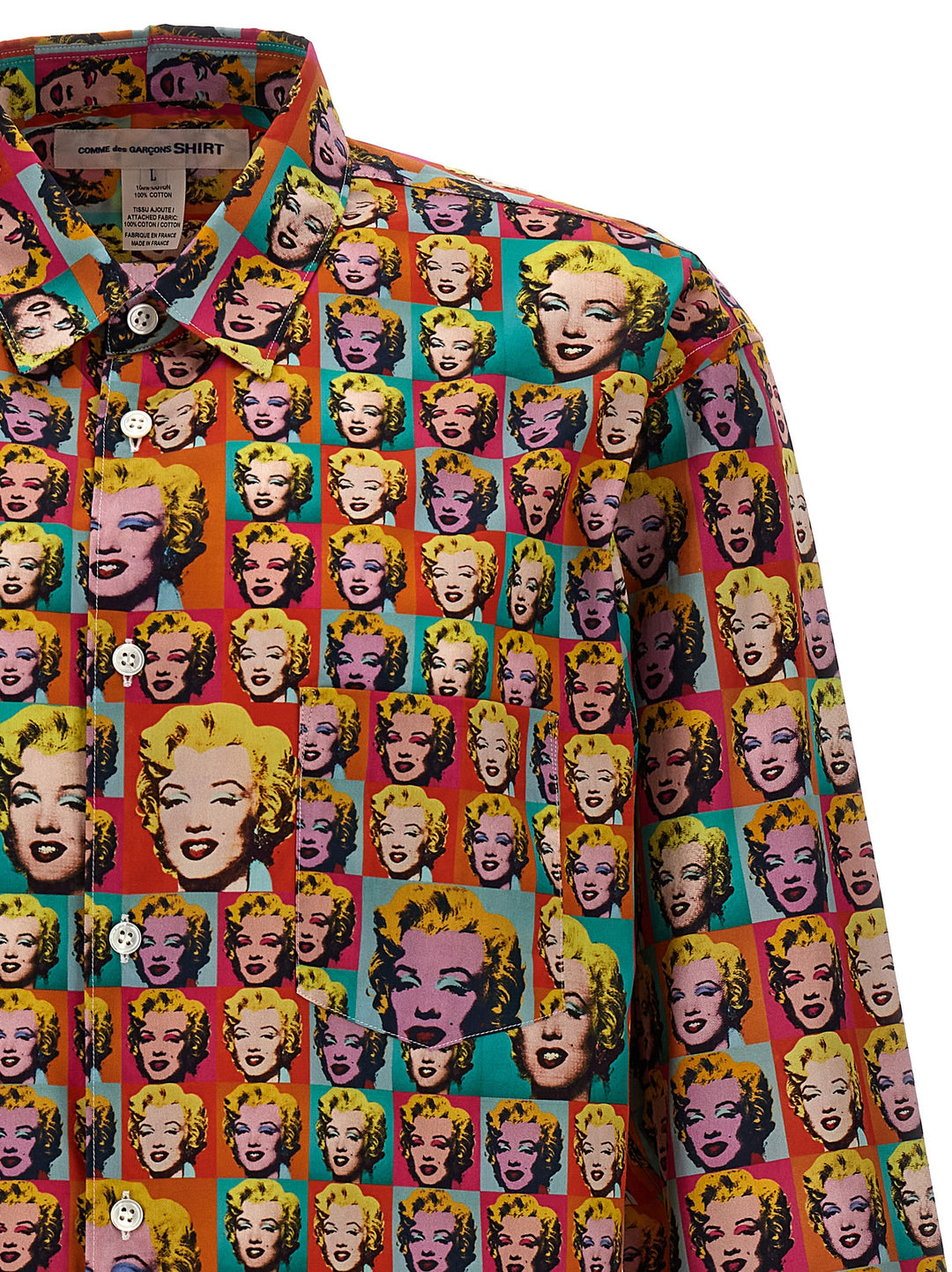 Andy Warhol Camicie Multicolor