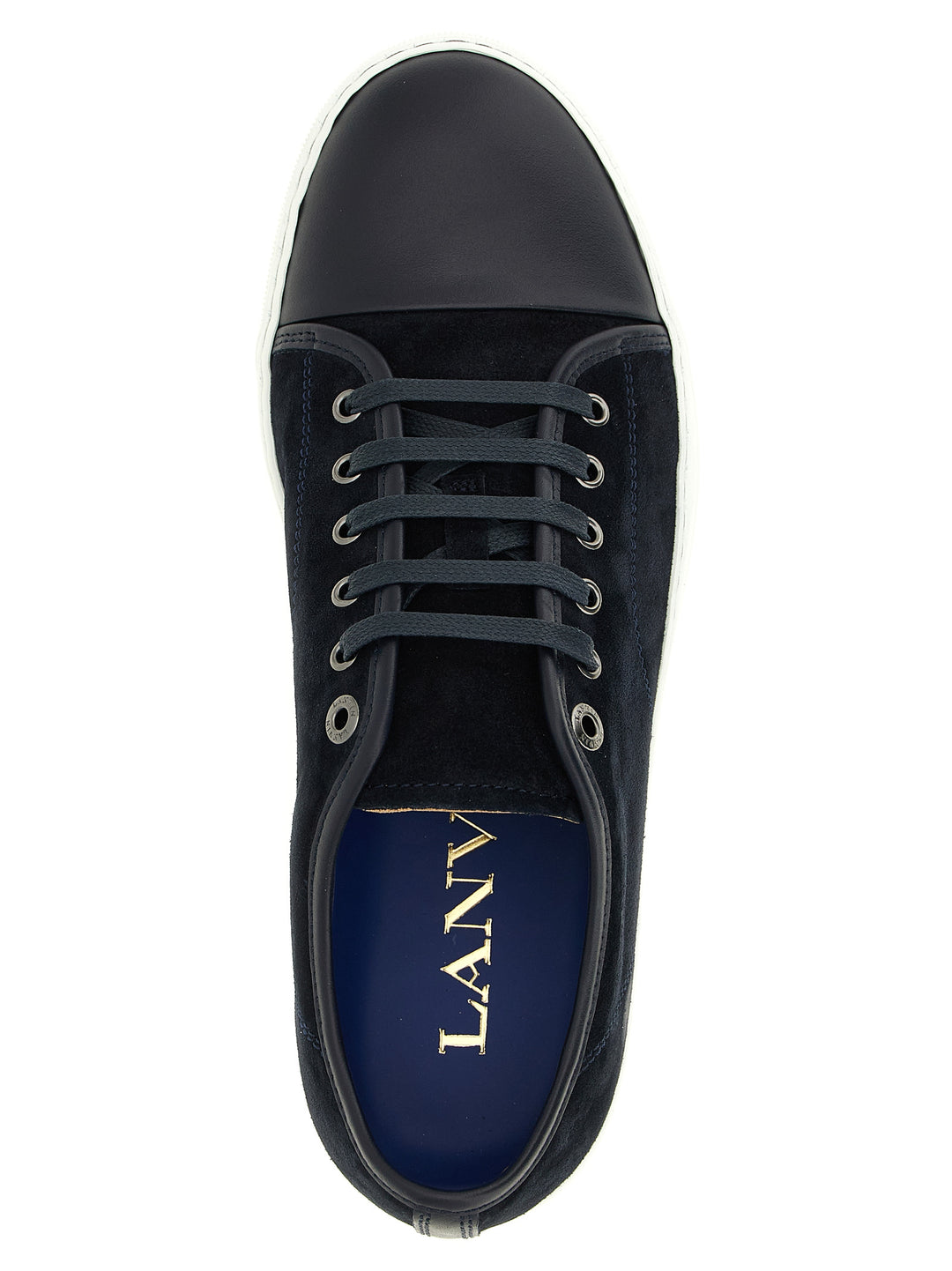 Lanvin Suede Sneakers - Blu | ed8a590cadcb2530c1cae4107dd562c22d3f63f8