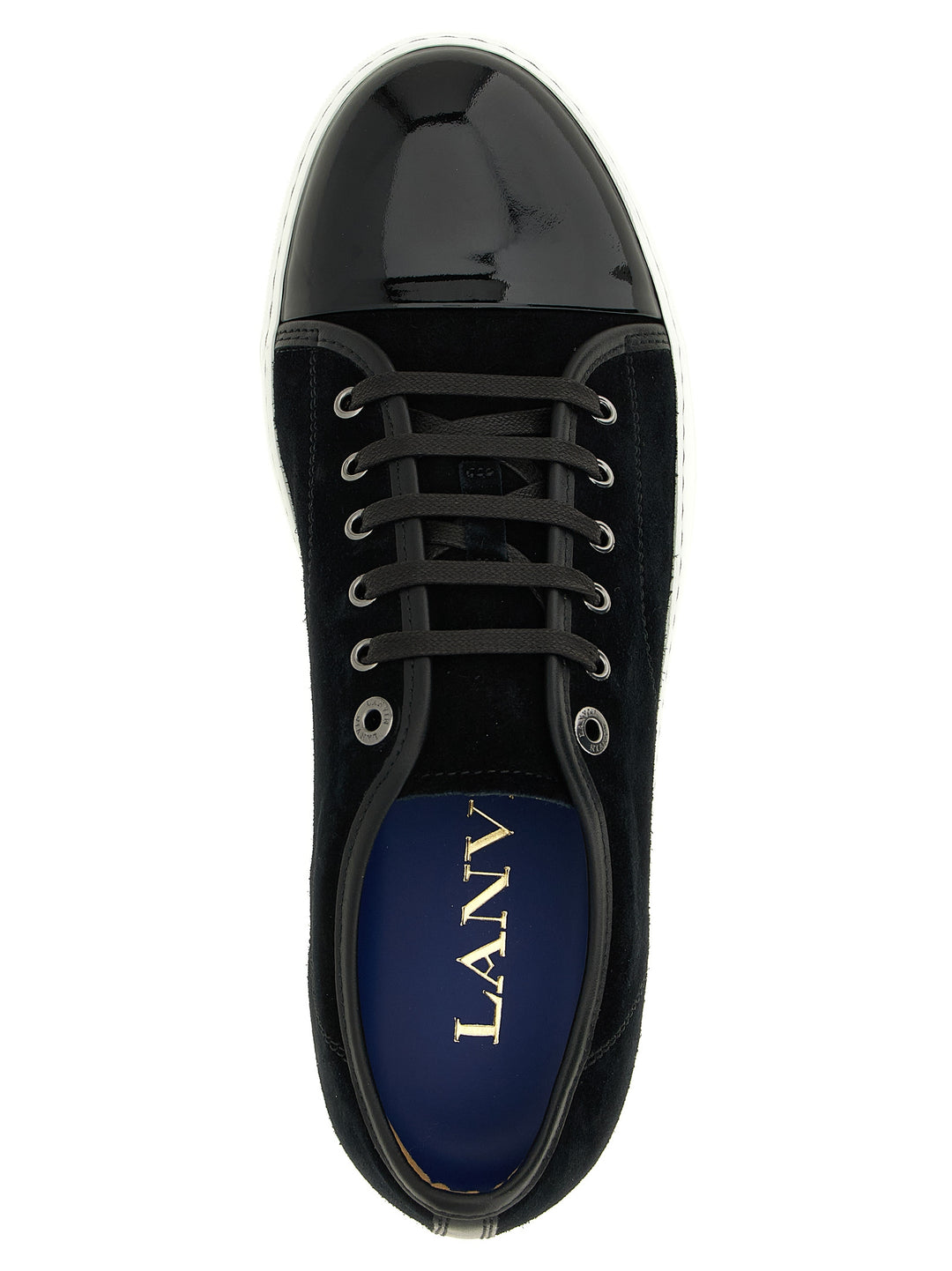 Lanvin Basket Sneakers - Nero | 1f1095af13c955572a6fe6cfb2b43fce36d1dcb5