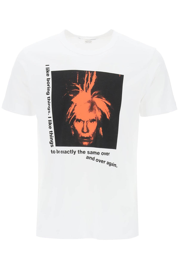 T Shirt Con Stampa Andy Warhol