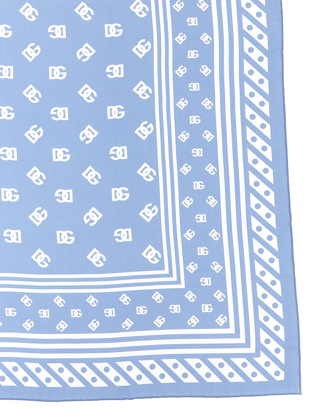 Dolce & Gabbana Logo Scarf Sciarpe - Celeste | f33c72cc7864b76a355dc916d9f8dc6af666f3c0
