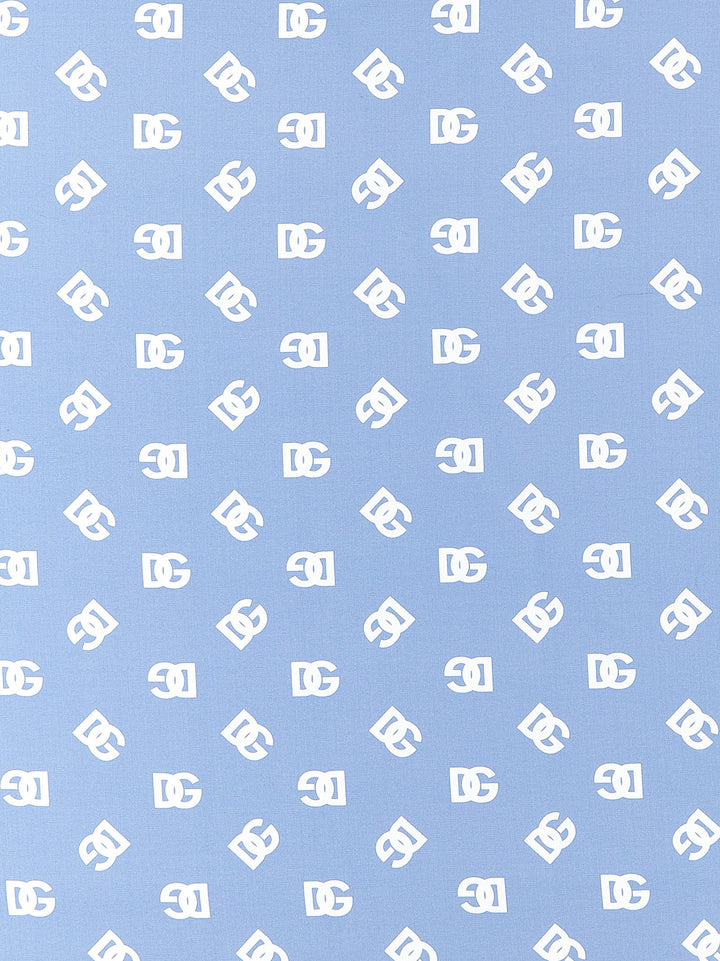 Dolce & Gabbana Logo Scarf Sciarpe - Celeste | fe6b3052e05ea75437dc2900333d6da805834fd7