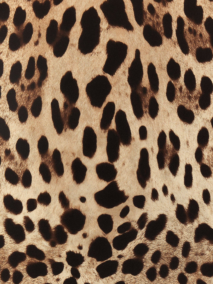 Leopard Sciarpe Multicolor