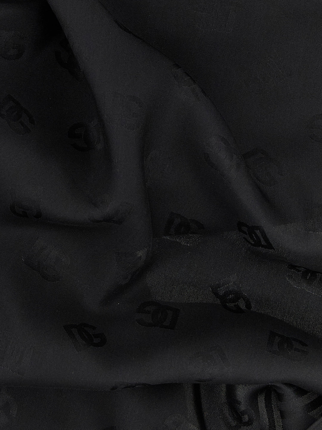 Dolce & Gabbana Logo Scarf Sciarpe - Nero | 4100445fe4ca55ebe651458bf27295890934eb45