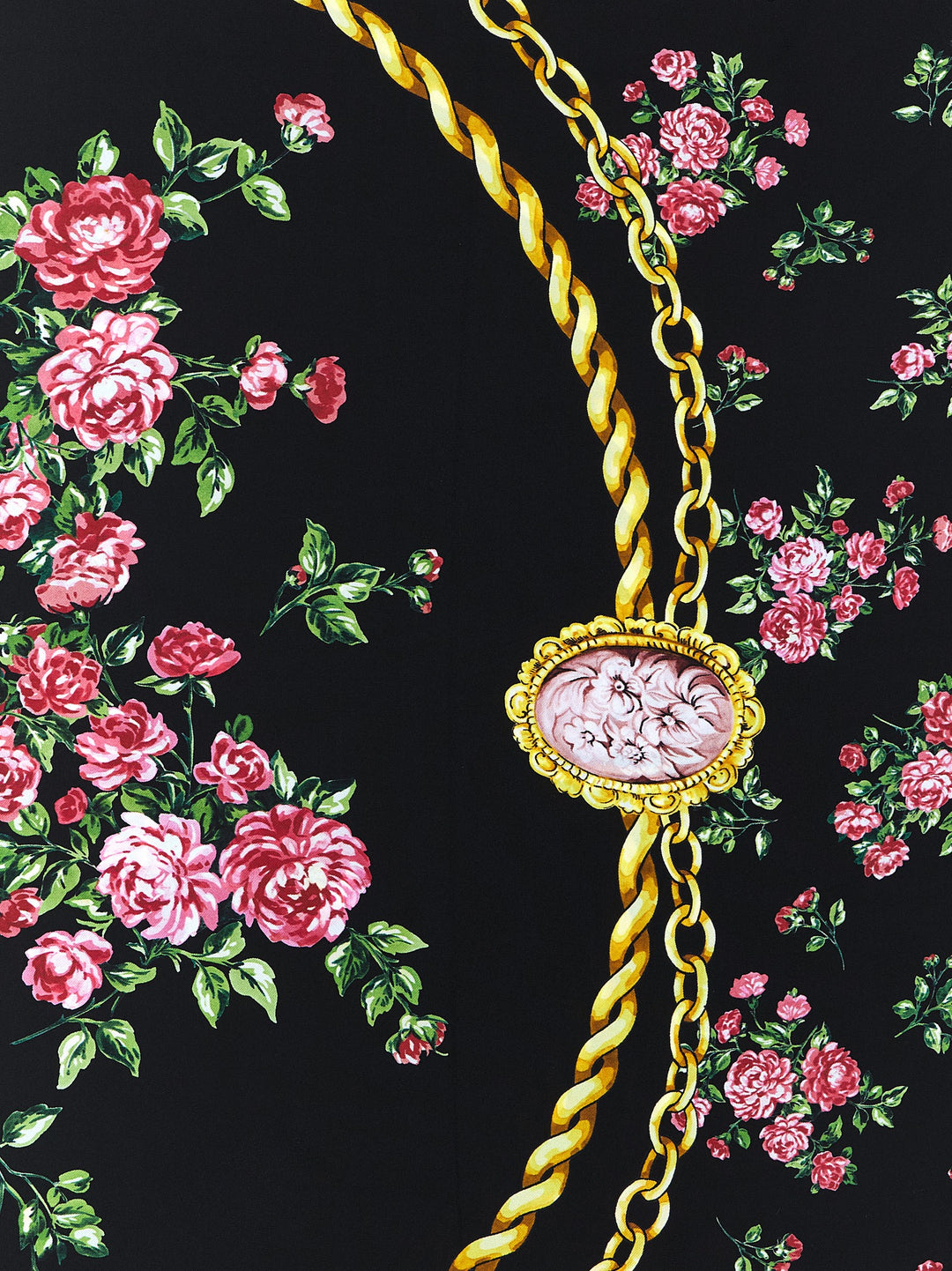 Dolce & Gabbana Mazzolini Di Rose Sciarpe - Nero | 24769094a350c661811791471d4cc3d05a1e5865