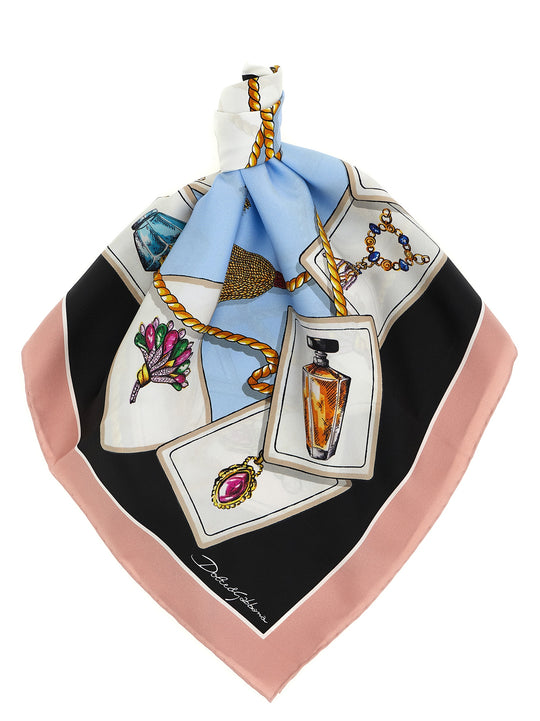 Silk Scarf Sciarpe Multicolor