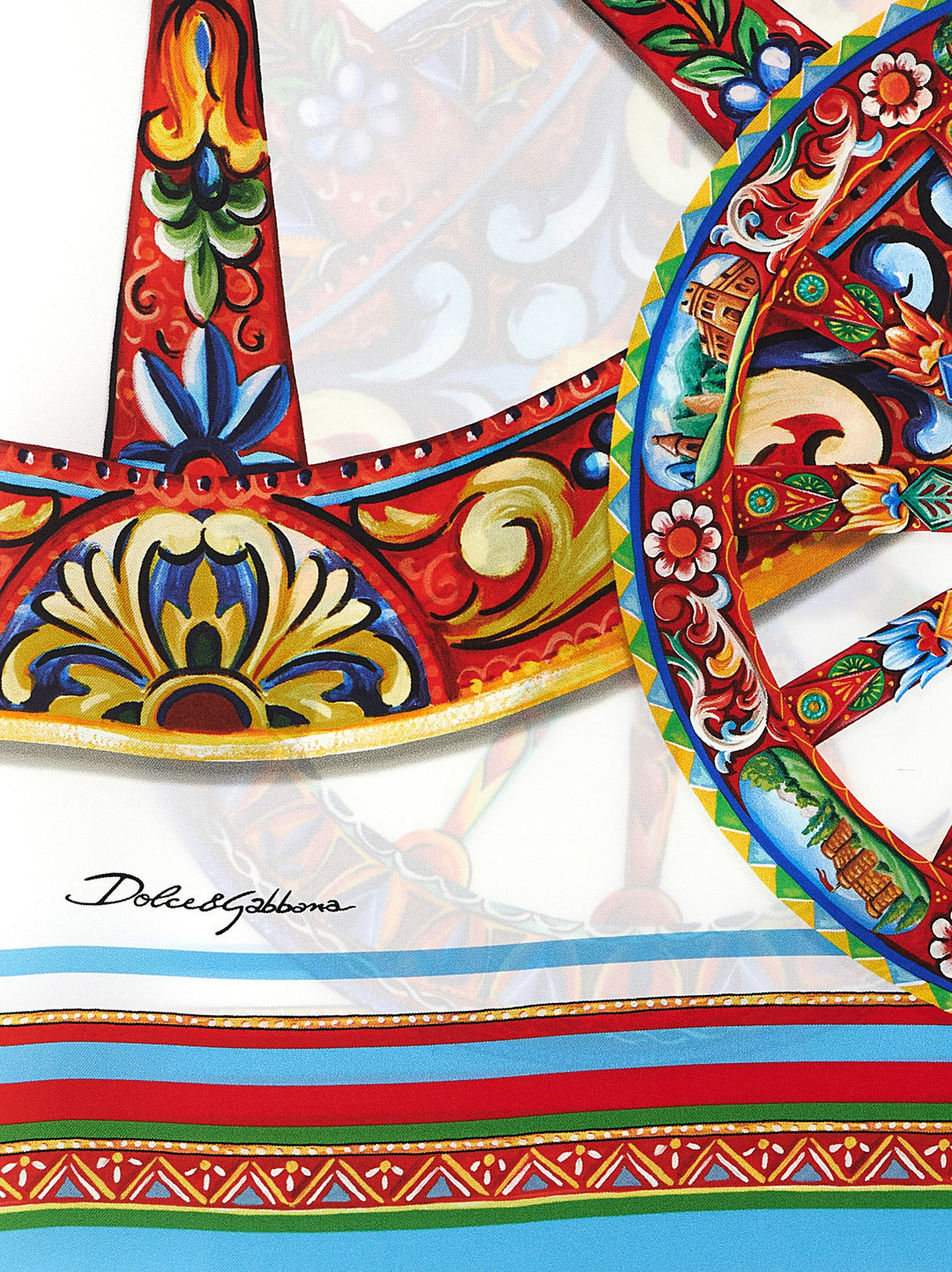 Dolce & Gabbana Carretto Sciarpe - Multicolor | 4d2745e0e9c78eb8e11bb55bc532045b71c14cbd