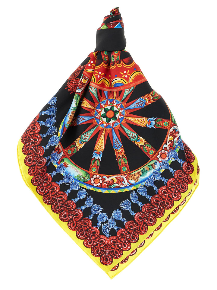 Dolce & Gabbana Carretto Sciarpe - Multicolor | 7389e818a6c41aff1e0cc6be5b3db0f71da95b78